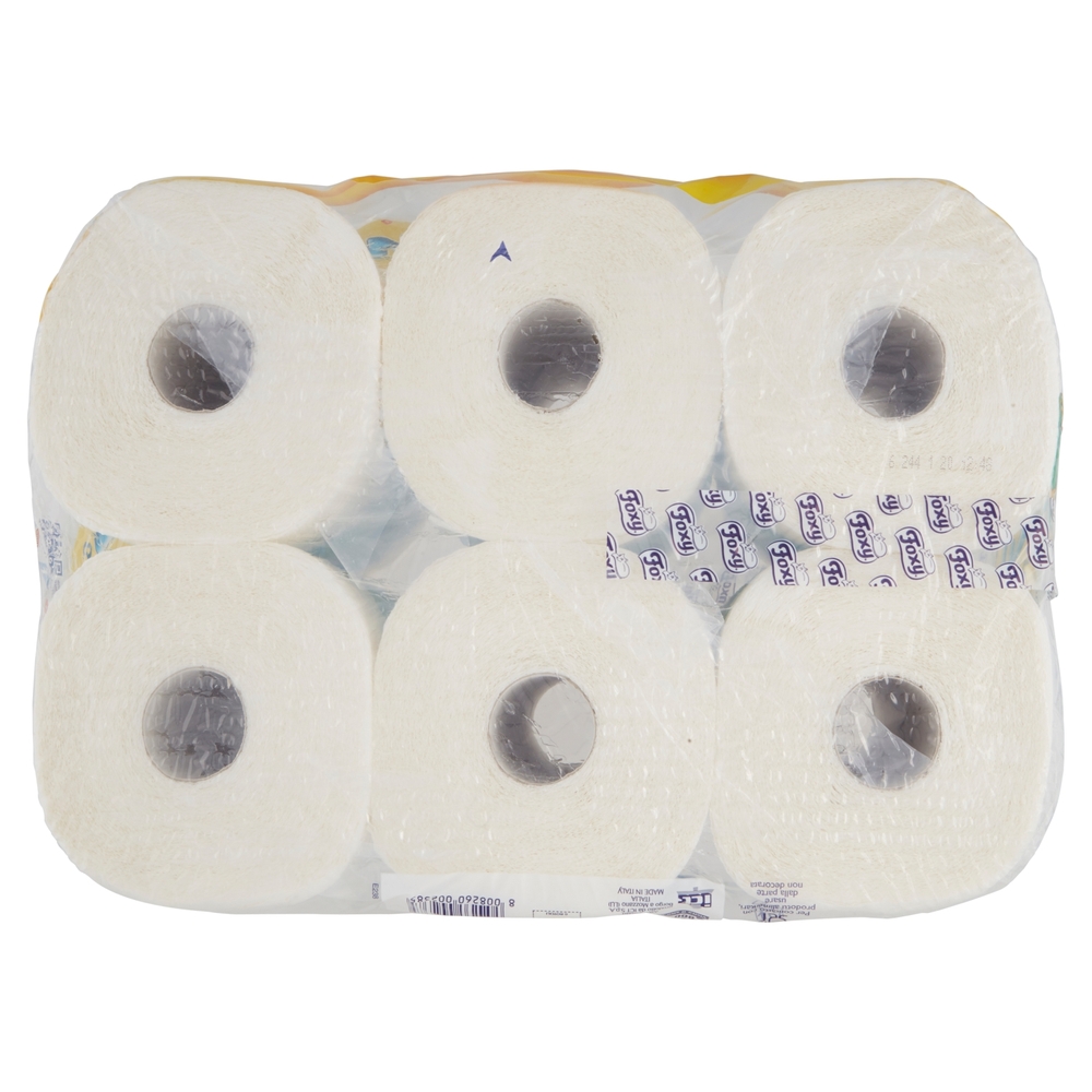 Foxy Mega Asciugatutto 2 veli decorato 6 maxi rotoli